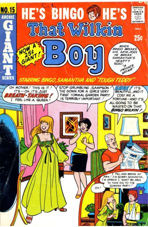 That Wilkin Boy 15 published by Archie with cover art by Dan DeCarlo