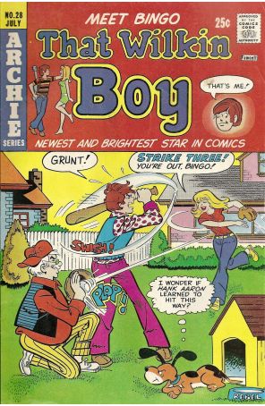 That Wilkin Boy 28 published by Archie with cover art by Stan Goldberg