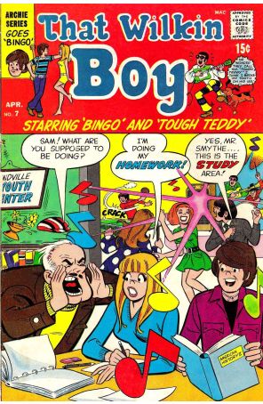 That Wilkin Boy 7 published by Archie with cover art by Dan DeCarlo