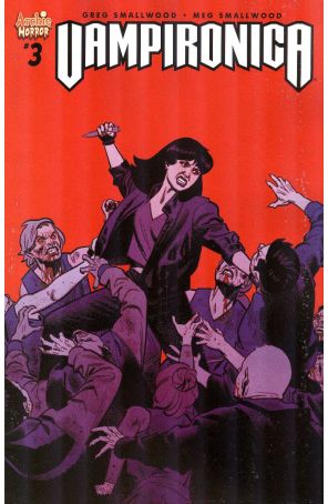 Vampironica 3A published by Archie with cover art by Greg Smallwood
