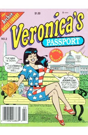 Veronica's Digest Magazine 2 (Newsstand) published by Archie with cover art by Dan Parent
