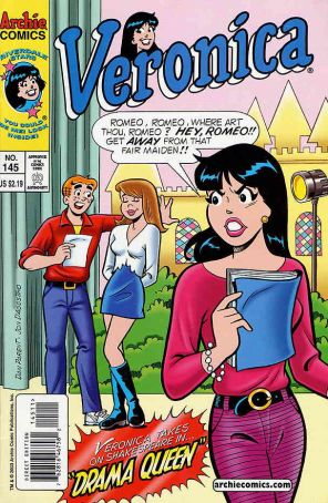 Veronica 145 published by Archie with cover art by Dan Parent