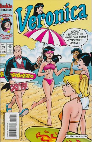 Veronica 153 published by Archie with cover art by Dan Parent