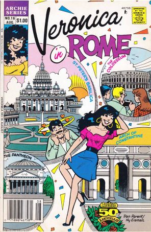 Veronica 16 (Newsstand) published by Archie with cover art by Dan Parent