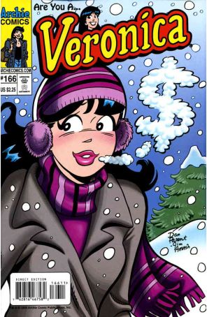 Veronica 166 published by Archie with cover art by Dan Parent