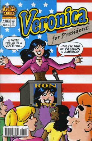 Veronica 183 published by Archie with cover art by Dan Parent