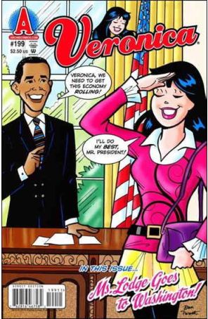 Veronica 199 published by Archie with cover art by Dan Parent