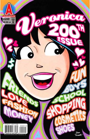 Veronica 200 published by Archie with cover art by Dan Parent
