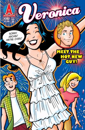 Veronica 202A published by Archie with cover art by Dan Parent