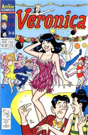 Veronica 29 published by Archie with cover art by Dan DeCarlo