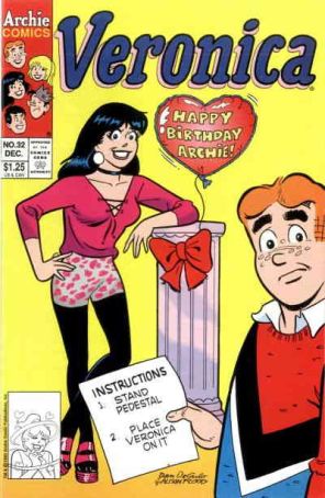 Veronica 32 published by Archie with cover art by Dan DeCarlo
