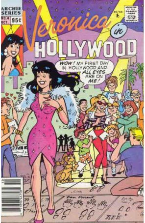 Veronica 4 (Newsstand) published by Archie with cover art by Dan Parent