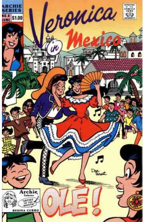 Veronica 8 published by Archie with cover art by Dan Parent