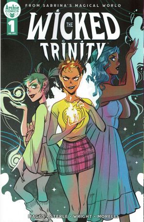 The Wicked Trinity 1A published by Archie with cover art by Lisa Sterle
