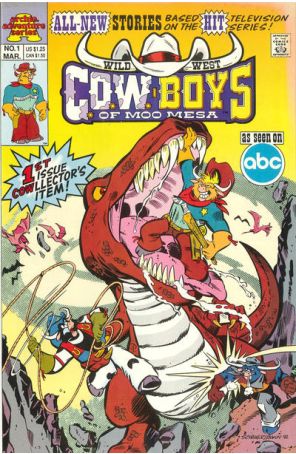 The Wild West C.O.W.-Boys of Moo Mesa 1 published by Archie