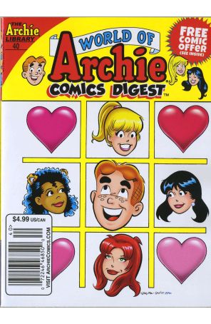 World of Archie Double Digest 40 (Newsstand) published by Archie with cover art by Bob Smith
