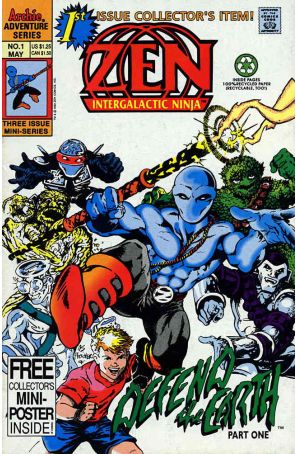 Zen Intergalactic Ninja (4th Series) 1 published by Archie