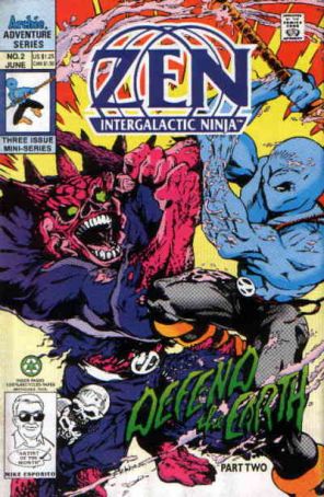 Zen Intergalactic Ninja (4th Series) 2 published by Archie
