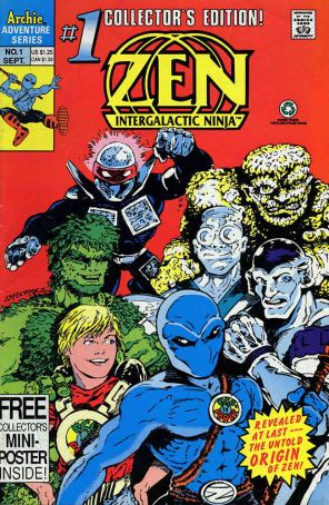 Zen Intergalactic Ninja (5th Series) 1 published by Archie