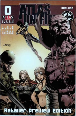 Atlas Unified 0C published by Ardden with cover art by Jimbo Salgado