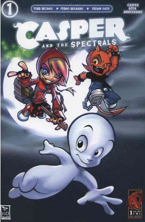 Casper and the Spectrals 1 published by Ardden with cover art by Pedro Delgado