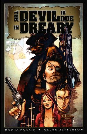 The Devil is Due in Dreary 1 published by Ardden with cover art by Alex Sanchez