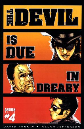 The Devil is Due in Dreary 4 published by Ardden with cover art by Alex Sanchez
