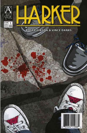 Harker 1 published by Ariel Press with cover art by Vincent Danks
