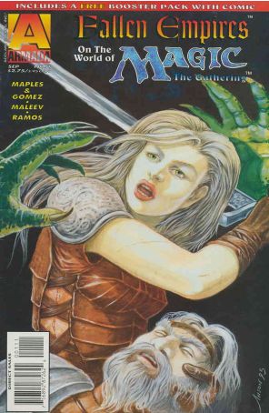 Fallen Empires on the World of Magic: The Gathering 1 published by Armada with cover art by Anson Maddocks