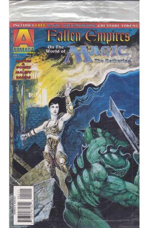 Fallen Empires on the World of Magic: The Gathering 2 (in bag) published by Armada with cover art by Anson Maddocks