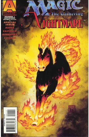 Magic: The Gathering-Nightmare 1 published by Armada with cover art by Melissa Benson