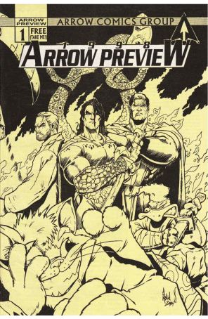 Arrow Preview Ashcan 1 published by Arrow