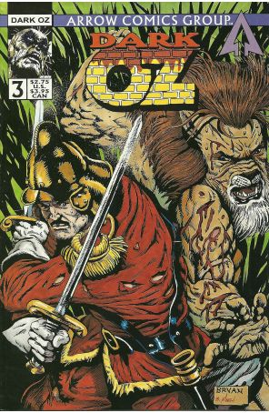 Dark Oz 3 published by Arrow with cover art by Brett Martin