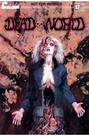 Deadworld (Vol. 1) 17A published by Caliber with cover art by Vincent Locke
