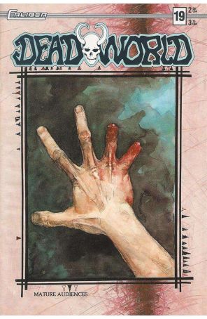 Deadworld (Vol. 1) 19A published by Caliber with cover art by Vincent Locke