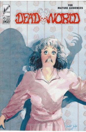 Deadworld (Vol. 1) 6A published by Arrow with cover art by Vincent Locke