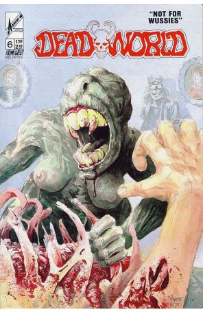 Deadworld (Vol. 1) 6 published by Arrow with cover art by Vincent Locke