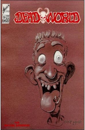 Deadworld (Vol. 1) 9A published by Arrow with cover art by Vincent Locke