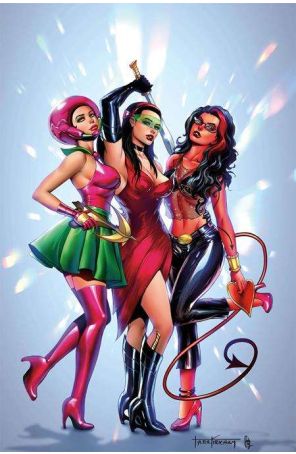 Artist's Elite Presents 4E published by Artist Elite with cover art by Tyler Kirkham and Ceci De La Cruz