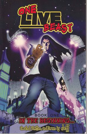 One Live Beast TPB 1 published by Arzynart with cover art by Jeff