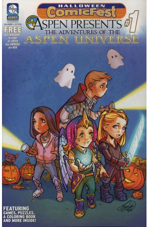Adventures of the Aspen Universe 1 published by Aspen with cover art by Siya Oum