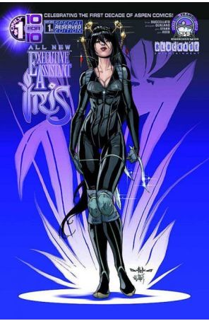 All New Executive Assistant: Iris 1B published by Aspen with cover art by Pasquale Qualano