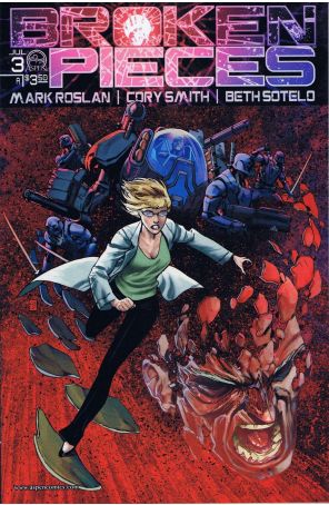 Broken Pieces (Vol. 1) 3A published by Aspen with cover art by Micah Kaneshiro