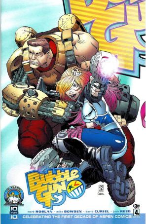 Bubblegun (Vol. 1) 4C published by Aspen with cover art by Cory Smith