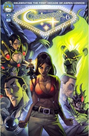 Charismagic (Vol. 2) 6A published by Aspen with cover art by Vincenzo Cucca