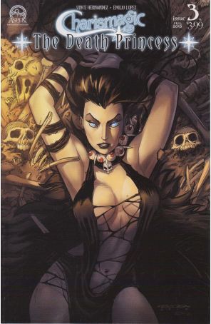 Charismagic: The Death Princess 3A published by Aspen with cover art by Khary Randolph