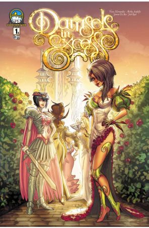 Damsels In Excess 1A published by Aspen with cover art by Mirka Andolfo