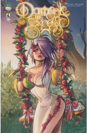 Damsels In Excess 4A published by Aspen with cover art by Mirka Andolfo