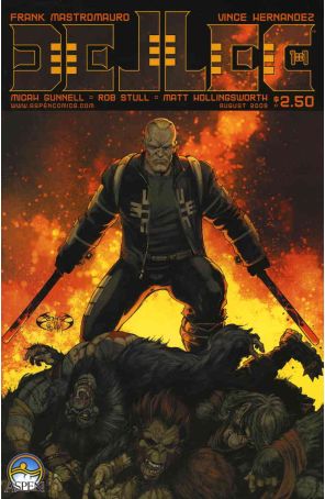 Dellec 1C published by Aspen with cover art by Joe Benitez