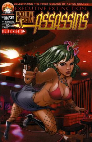 Executive Assistant: Assassins (Vol. 1) 10B published by Aspen with cover art by Ryan Odagawa